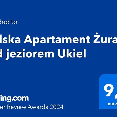 Apartmán Sielska Apartament Zurawi Nad Jeziorem Ukiel Olštýn Exteriér fotografie
