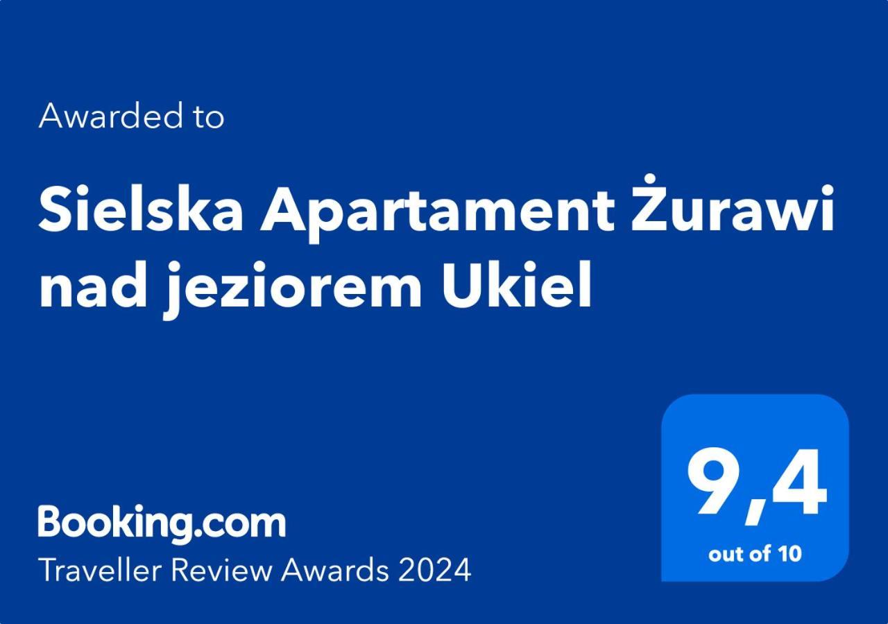 Apartmán Sielska Apartament Zurawi Nad Jeziorem Ukiel Olštýn Exteriér fotografie